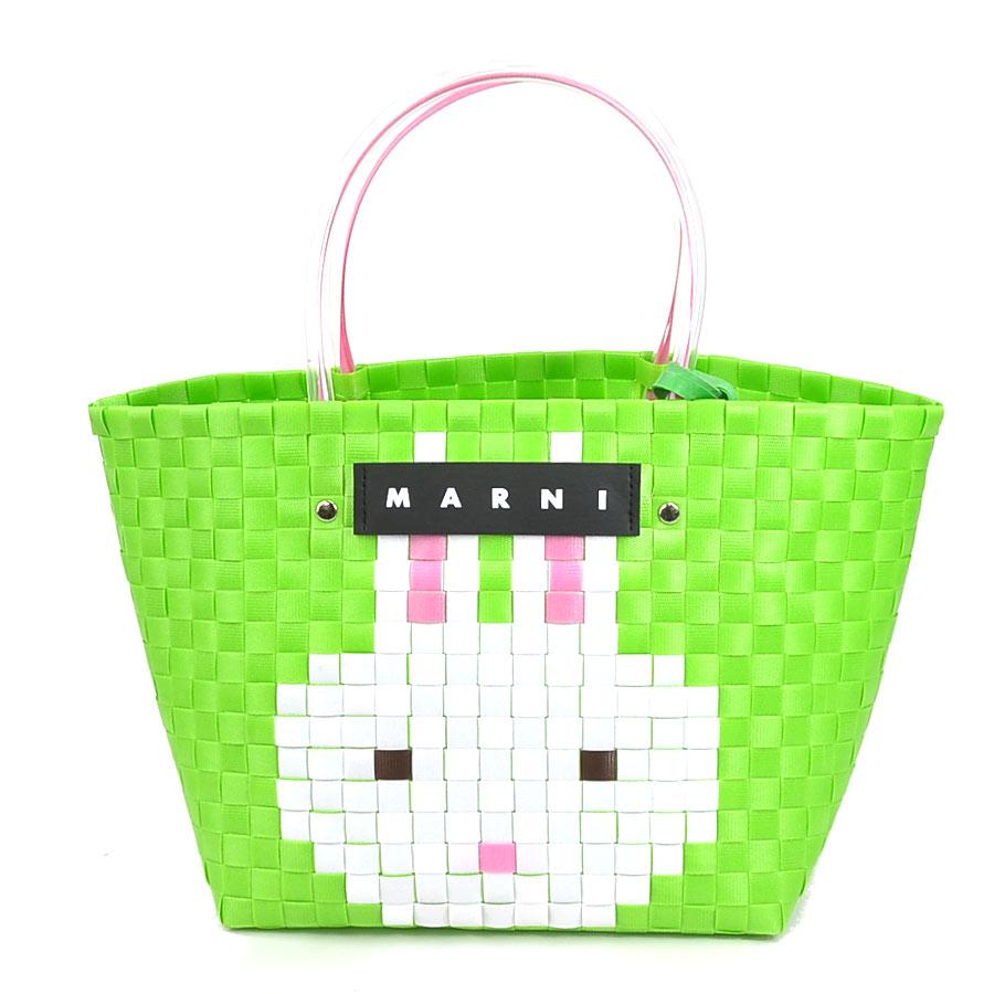 MARNI マルニ ハンドバッグ FLOWER CAFE ウサギ ラビット ミニ 