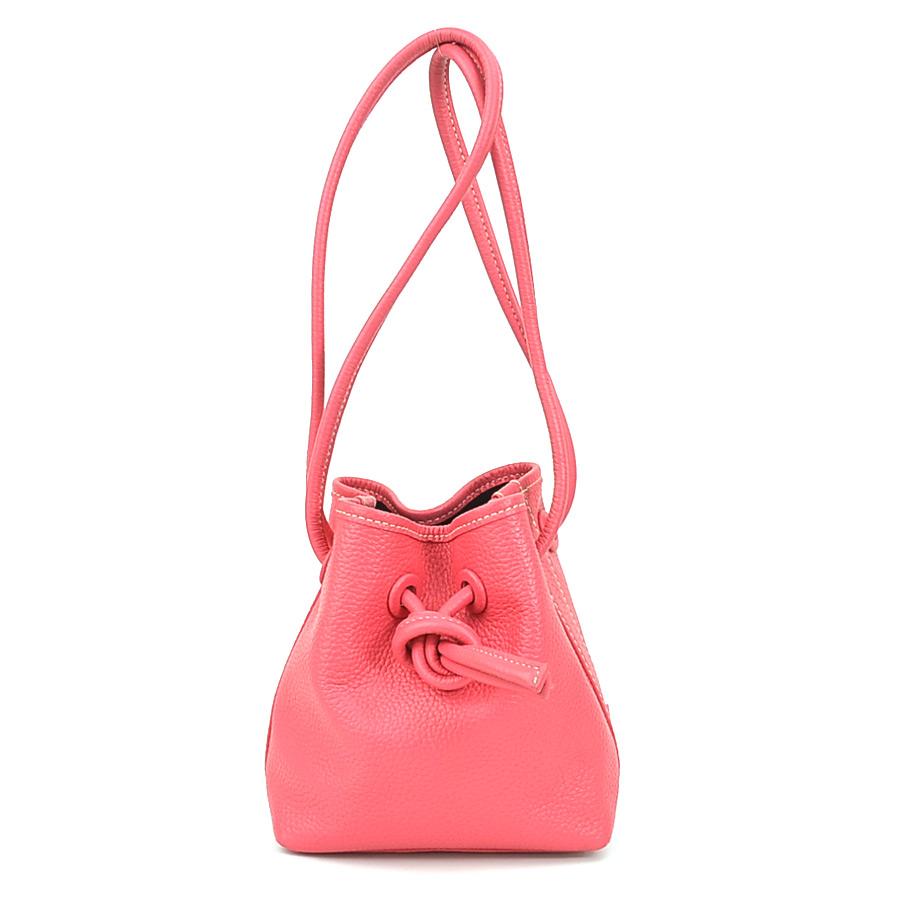 VASIC ヴァジック ショルダーバッグ ボンド ミニ レザー ピンク  