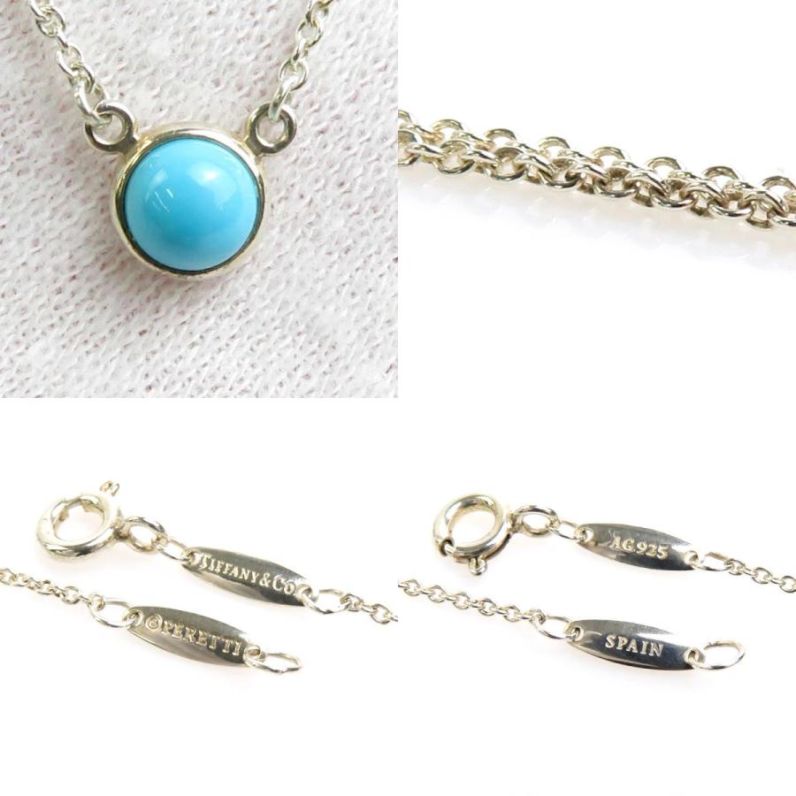 ティファニー TIFFANY&Co. ネックレス バイザヤード ターコイズ 
