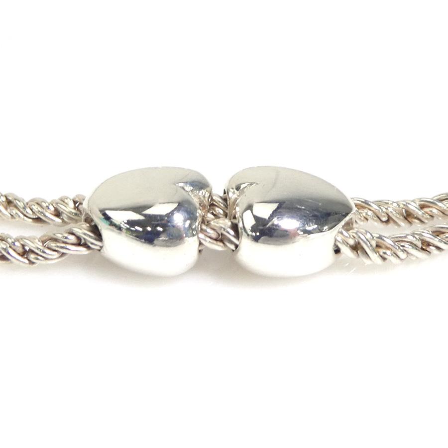 TIFFANY&Co.（ティファニー） ネックレス ダブルハート ツイストロープ