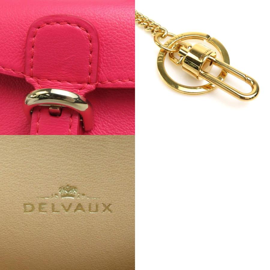 デルヴォー DELVAUX チャーム ブリヨン レザー ピンク : ブランド