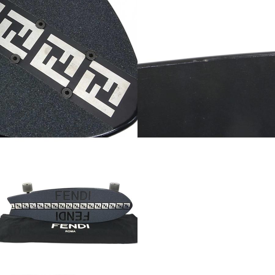 FENDI（フェンディ） スケートボード ウッド ブラック : ブランド