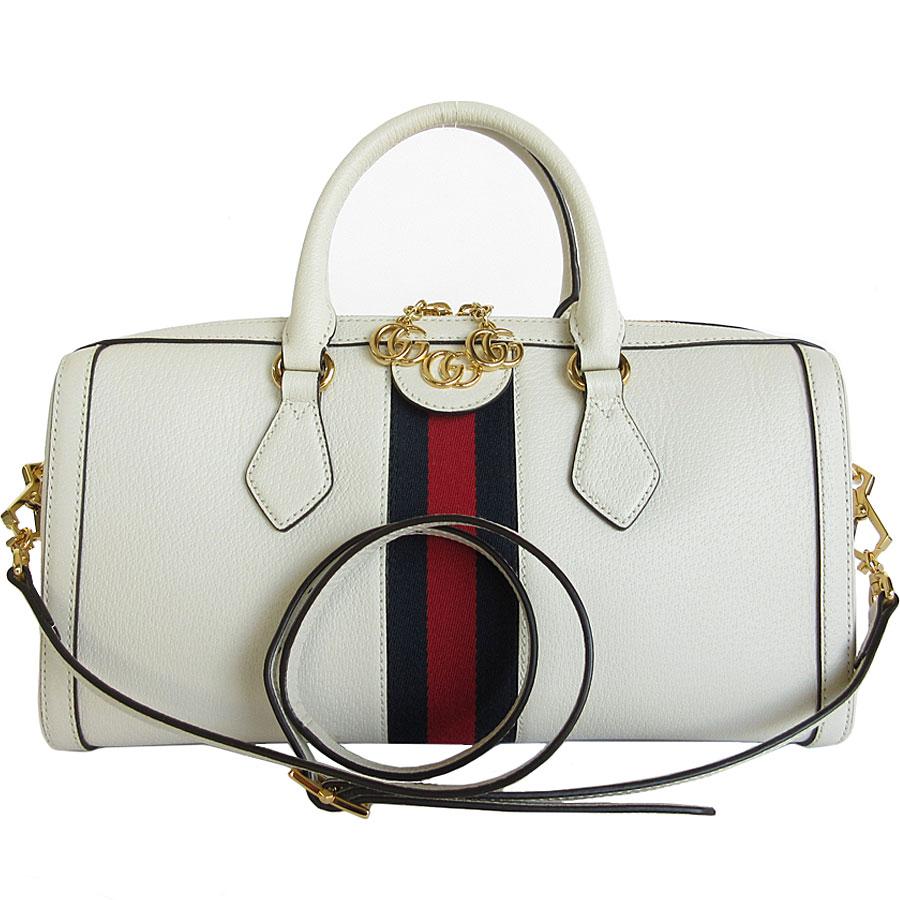 GUCCI（グッチ） ハンドバッグ ショルダーバッグ オフィディア レザー 