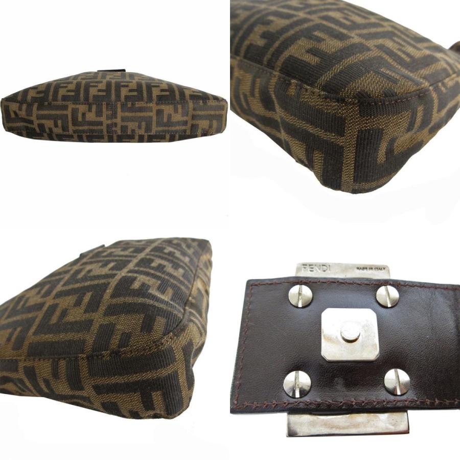 FENDI（フェンディ） ショルダーバッグ ズッカ キャンバス ブラウン