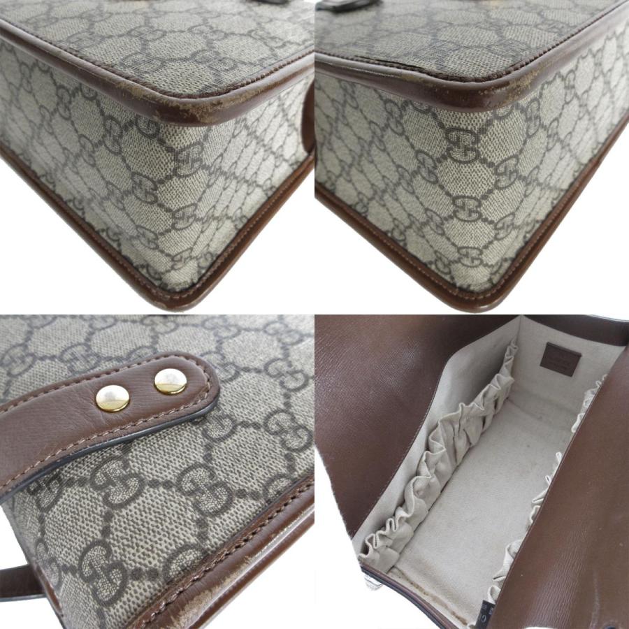 GUCCI（グッチ） ハンドバッグ GGスプリーム PVC/レザー ベージュ