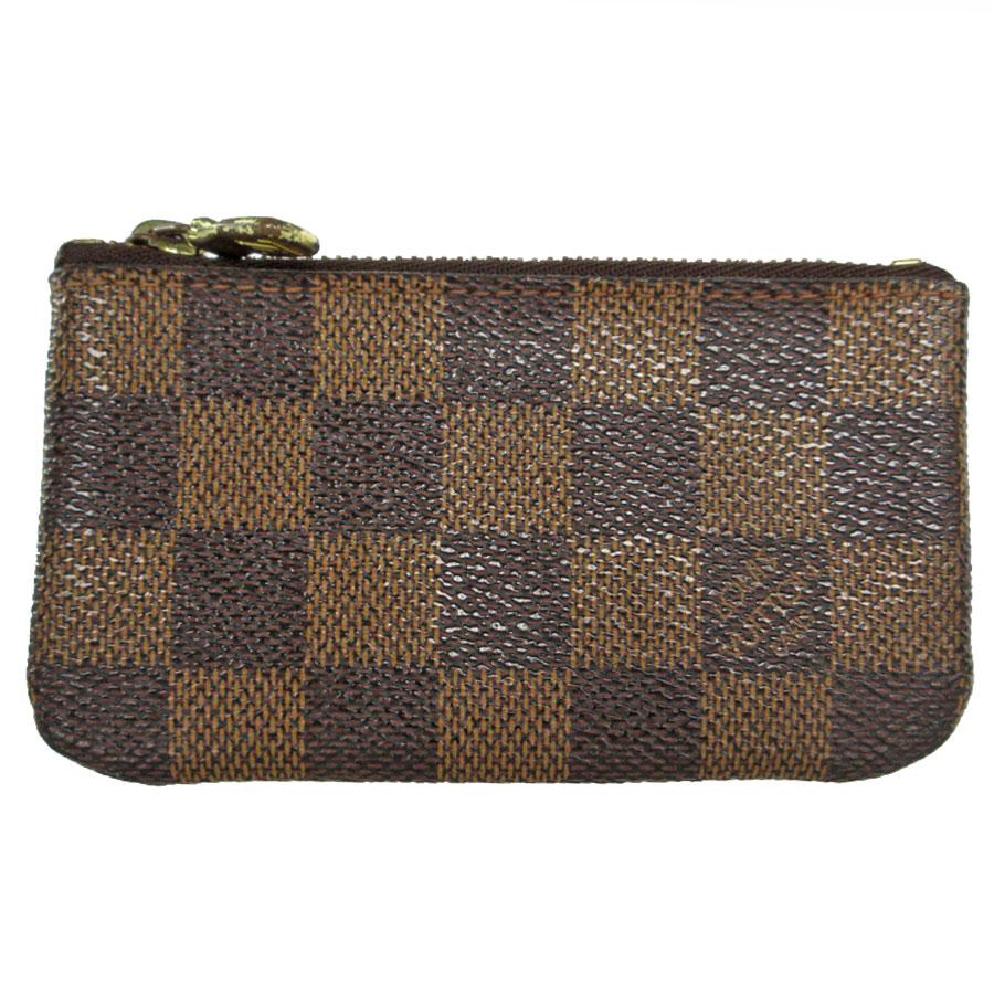 ルイヴィトン　ケースポシェット・クレ　ダミエエベヌ LOUIS VUITTON（ルイ・ヴィトン） ルイ ヴィトン コインケース ダミエ