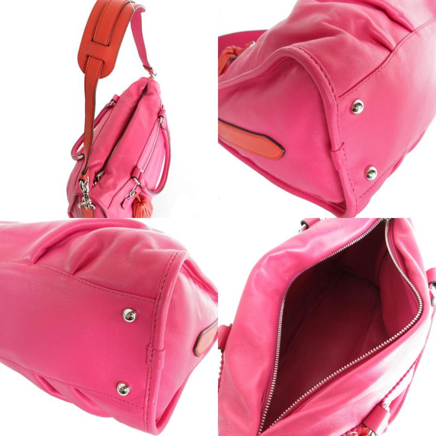 LOEWE ロエベ ハンドバッグ ショルダーバッグ アナグラム レザー