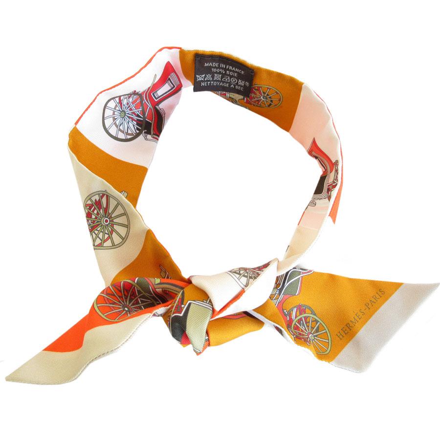 HERMES（エルメス） スカーフ ツイリー シルク マルチカラー