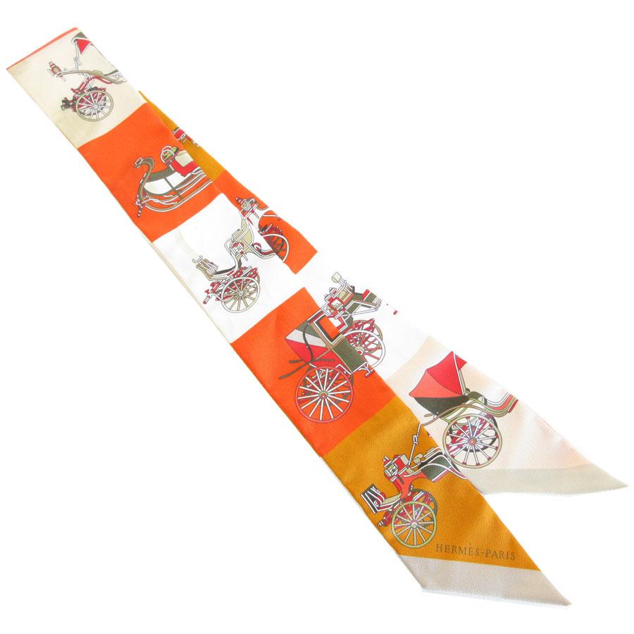 HERMES（エルメス） スカーフ ツイリー シルク マルチカラー
