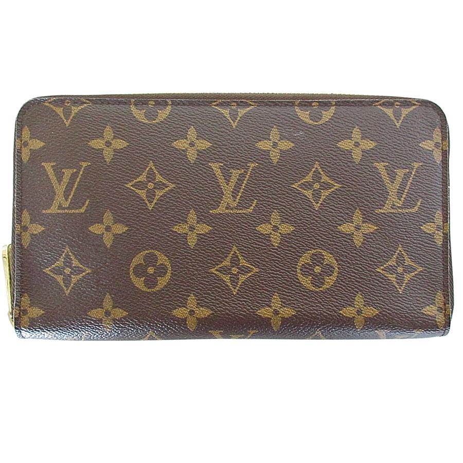 【極美品】ルイヴィトン モノグラム ジッピー オーガナイザー 長財布 ブラウン LOUIS VUITTON ルイ ヴィトン オーガナイザー 長財布 モノグラム