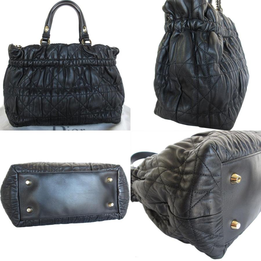 Christian Dior黒のハンドバッグ／ショルダーバッグ クリスチャンディオール Christian Dior ハンドバッグ ショルダー