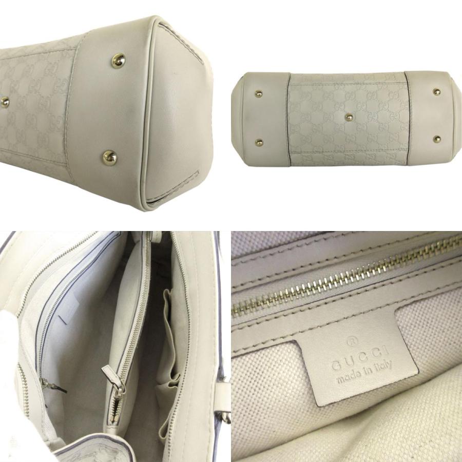 GUCCI（グッチ） ハンドバッグ グッチシマ レザー ライトベージュ