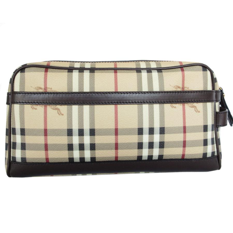 Burberrys バーバリーズ クラッチバッグ ノバチェック PVCレザー BURBERRY（バーバリー） クラッチバッグ ノバチェック PVC/レザー
