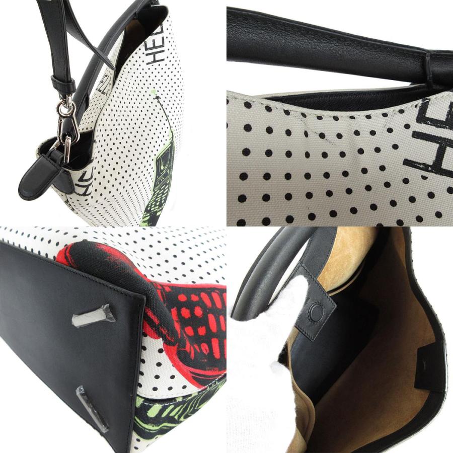 LOEWE（ロエベ） ハンドバッグ ショルダーバッグ キャンバス/レザー