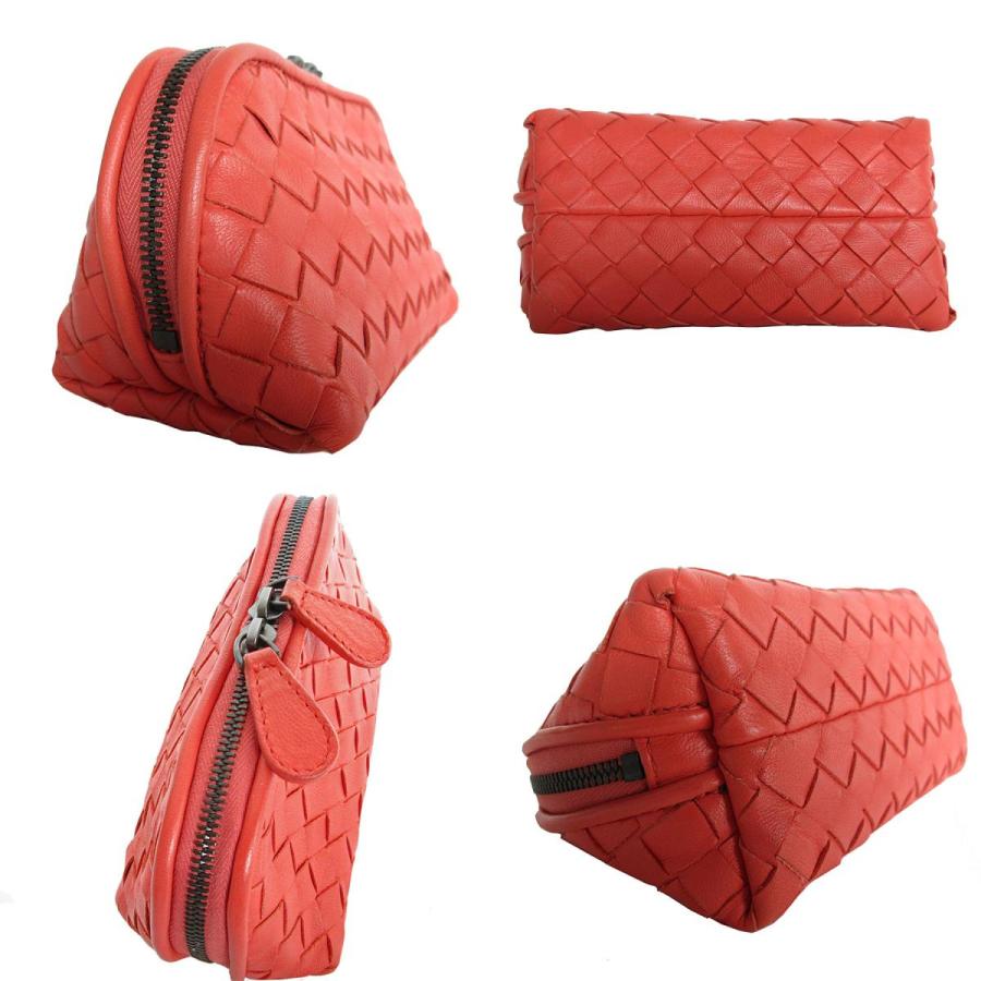 ボッテガヴェネタ BOTTEGAVENETA ポーチ イントレチャート レザー