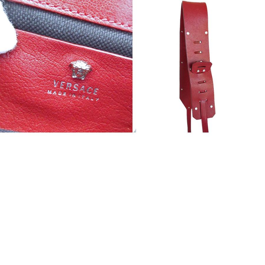 超美品　VERSACE　ヴェルサーチ　ワンショルダーバッグ　肩掛け　ハンドバッグ ヴェルサーチ VERSACE ハンドバッグ 斜め掛けショルダーバッグ