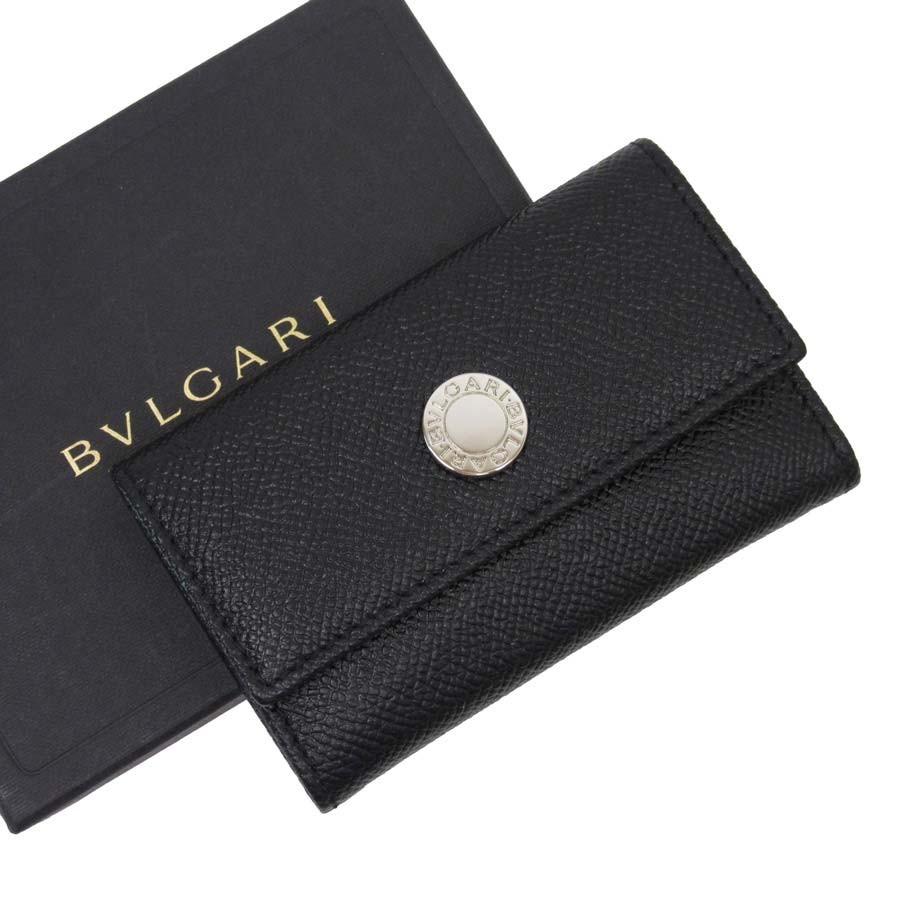 期間限定30%OFF! 超美品 BVLGARI ブルガリ キーケース 6連 本革 期間限定30%OFF! 超美品 BVLGARI ブルガリ キーケース 6連 本革