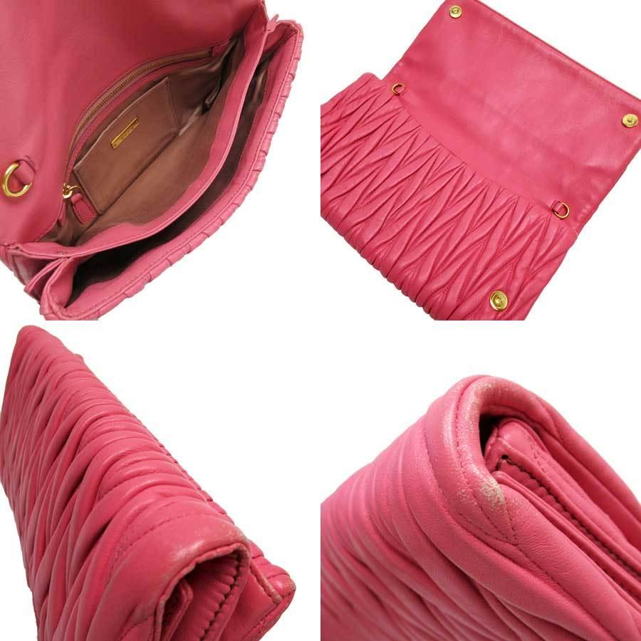 miu miu（ミュウミュウ） チェーンショルダーバッグ クラッチバッグ
