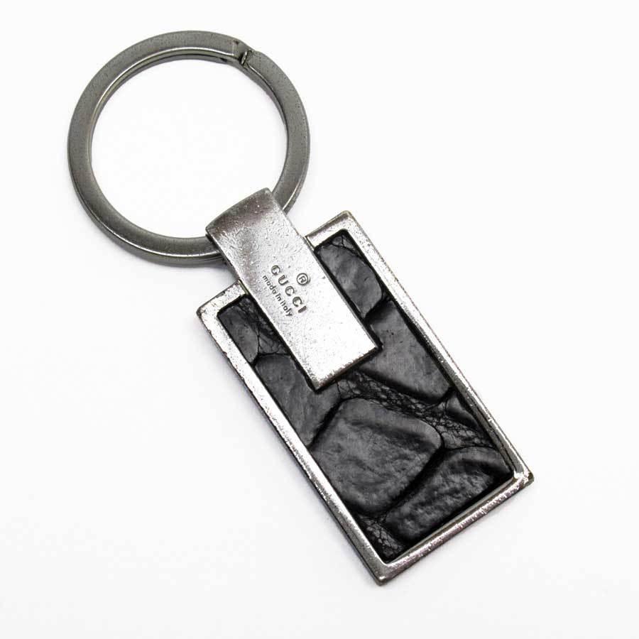 GUCCI グッチ キーリング キーホルダー 金属素材xレザー GUCCI グッチ キーリング キーホルダー 金属素材xレザー