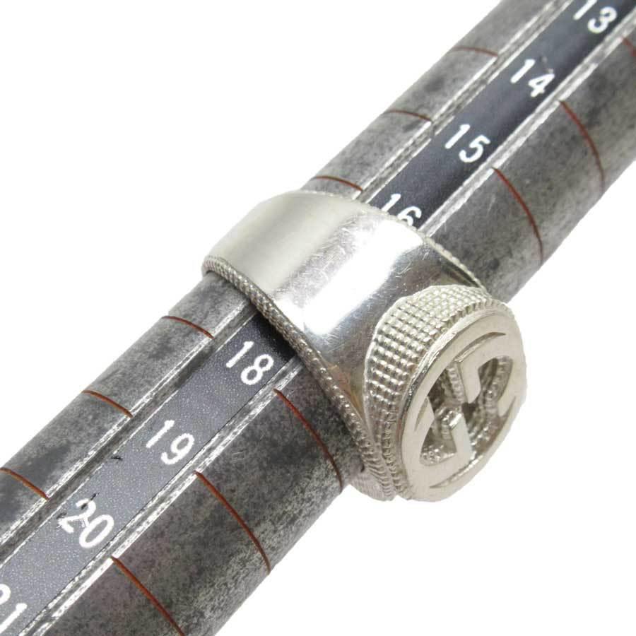 グッチ GUCCI 指輪 リング (17号) インターロッキングG 925 シルバー