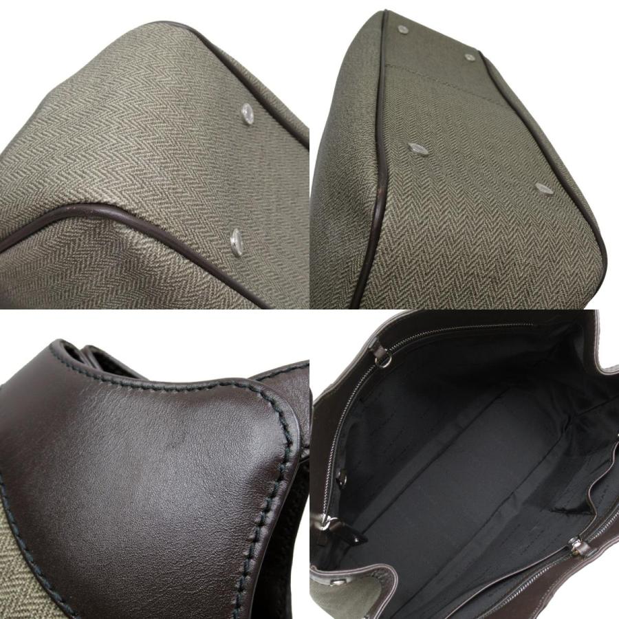 BVLGARI（ブルガリ） ハンドバッグ レザー/コーティングキャンバス