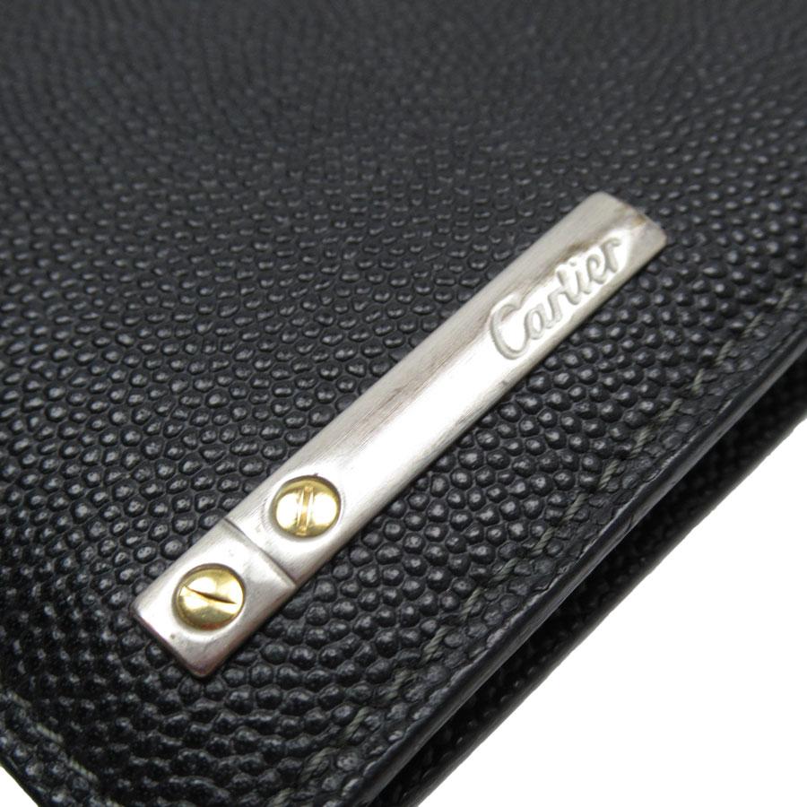 Cartier（カルティエ） 札入れ レザー ブラック : ブランドバリュー