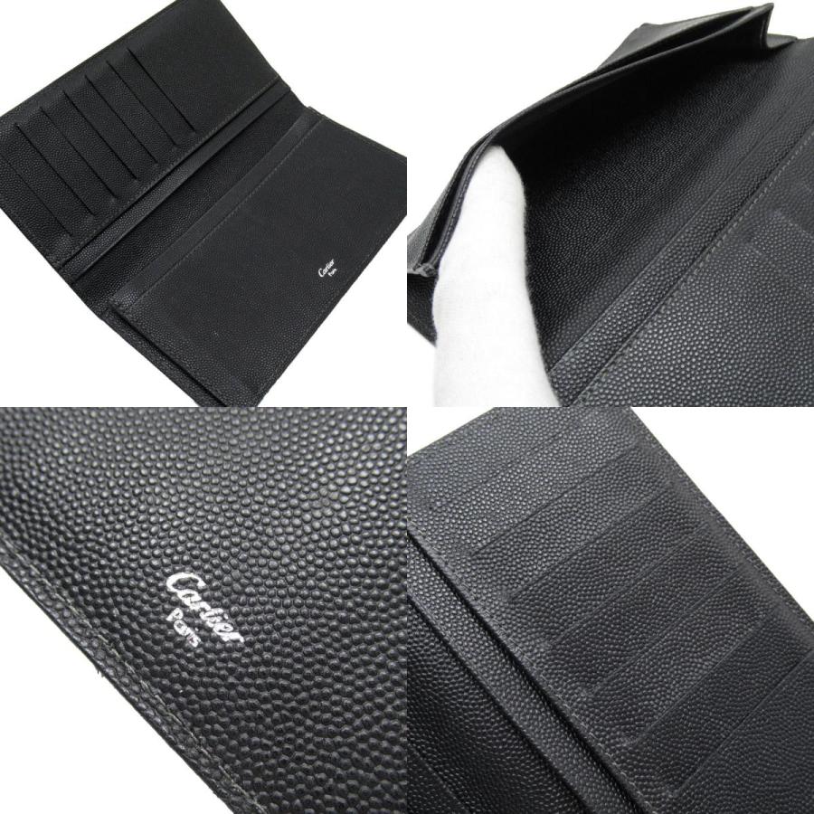 Cartier（カルティエ） 札入れ レザー ブラック : ブランドバリュー