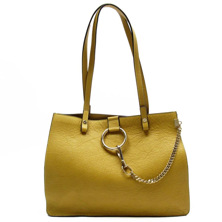 Chloe（クロエ） ショルダーバッグ レザー マスタード : ブランド 