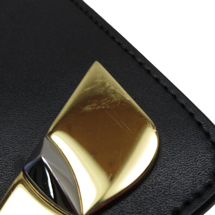 FENDI（フェンディ） コインケース バッグバグズ レザー ブラック