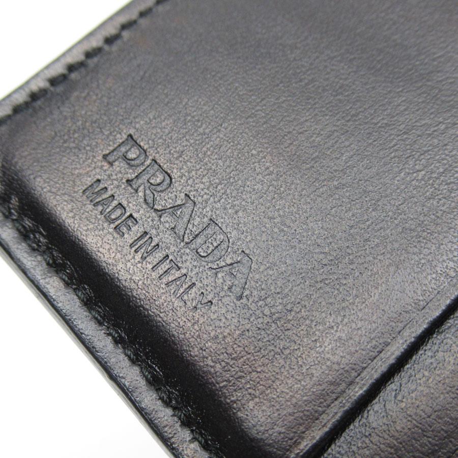 PRADA（プラダ） 札入れ オーストリッチ ブラック : ブランドバリュー