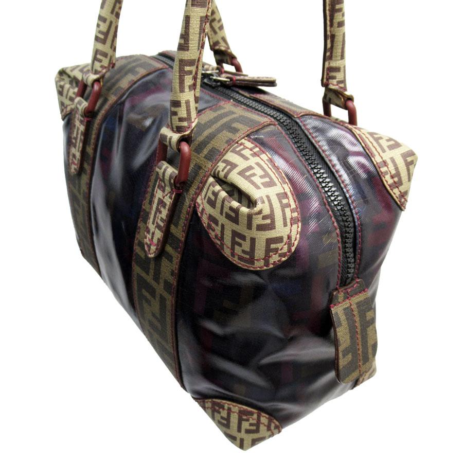 FENDI（フェンディ） ハンドバッグ PVCコーティングキャンバス