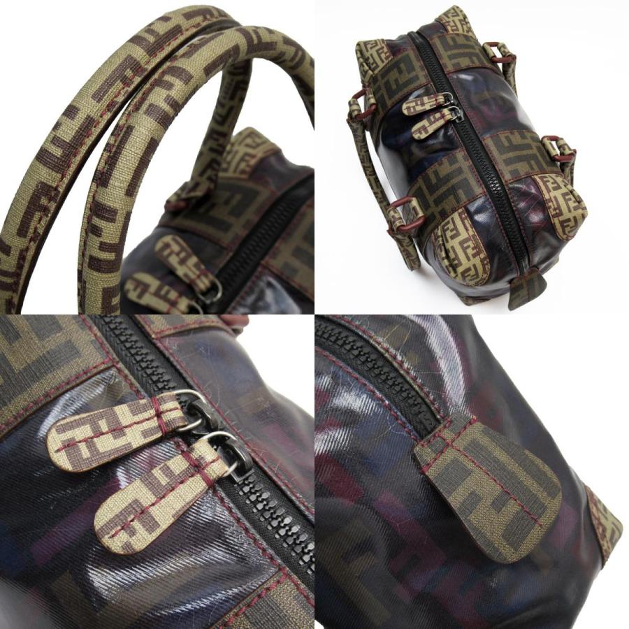 FENDI（フェンディ） ハンドバッグ PVCコーティングキャンバス