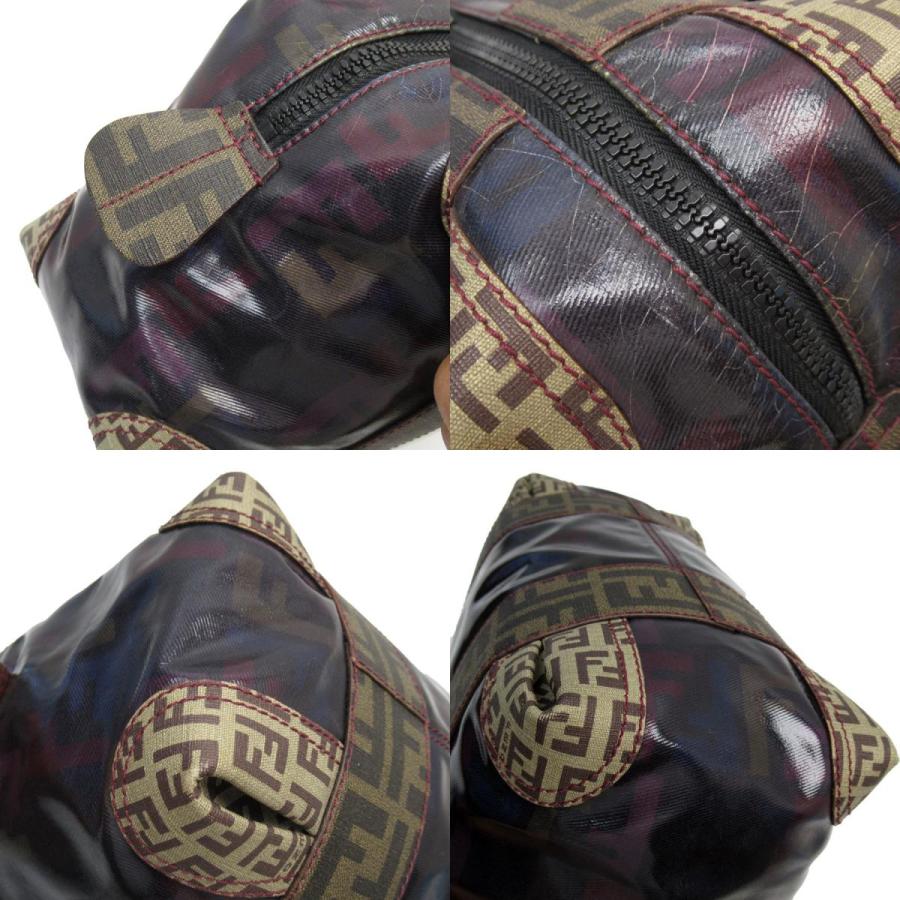 FENDI（フェンディ） ハンドバッグ PVCコーティングキャンバス