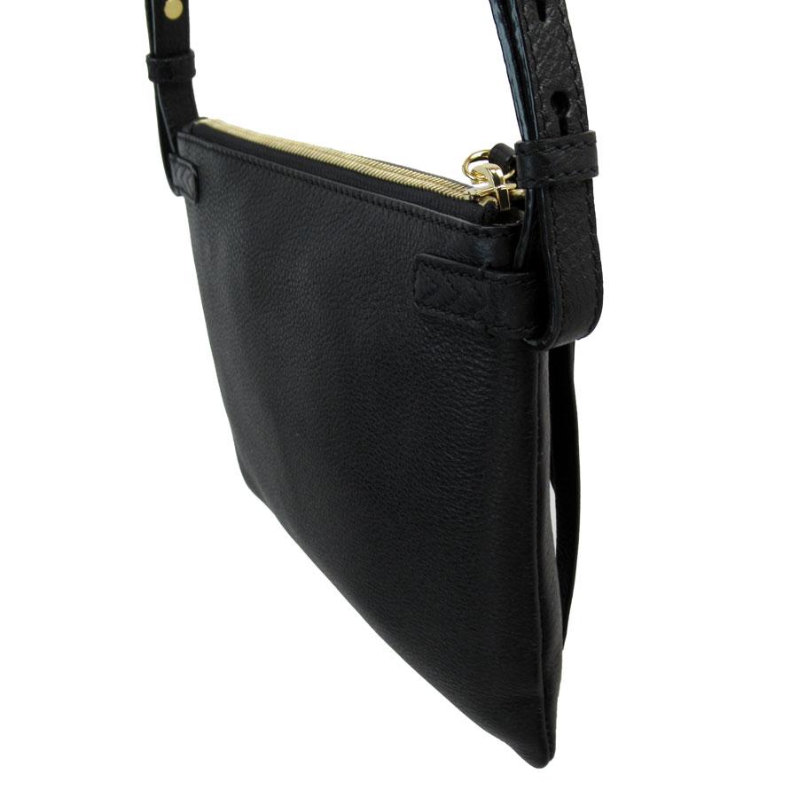 Bally（バリー） ショルダーバッグ レザー ブラック×レッド×アイボリー
