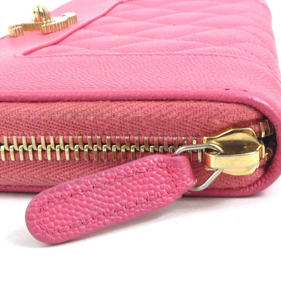 CHANEL（シャネル） ラウンドファスナー長財布 マドモアゼル レザー