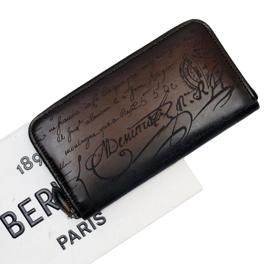 ベルルッティ Berluti ラウンドファスナー長財布 イタウバ