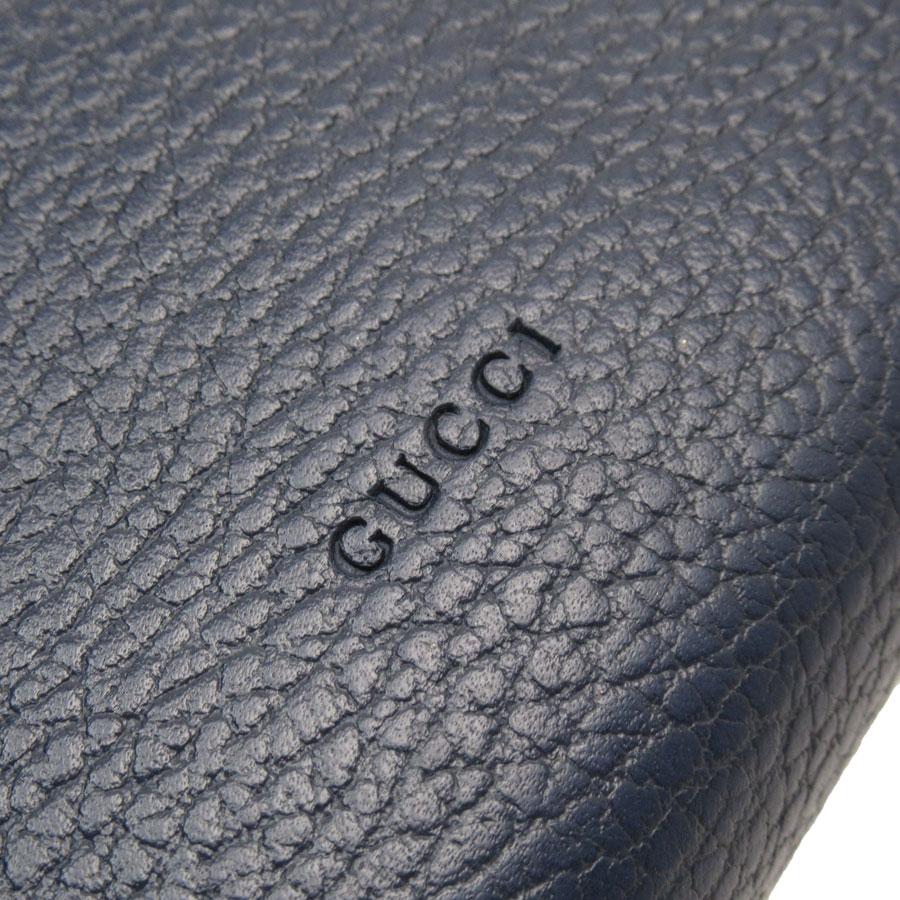 GUCCI（グッチ） チェーンウォレット ディオニュソス レザー ネイビー