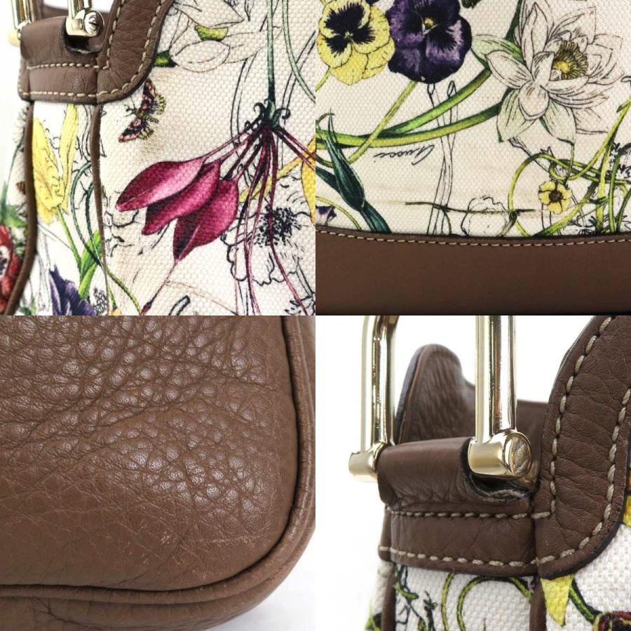 GUCCI（グッチ） ハンドバッグ ショルダーバッグ バンブー フローラ