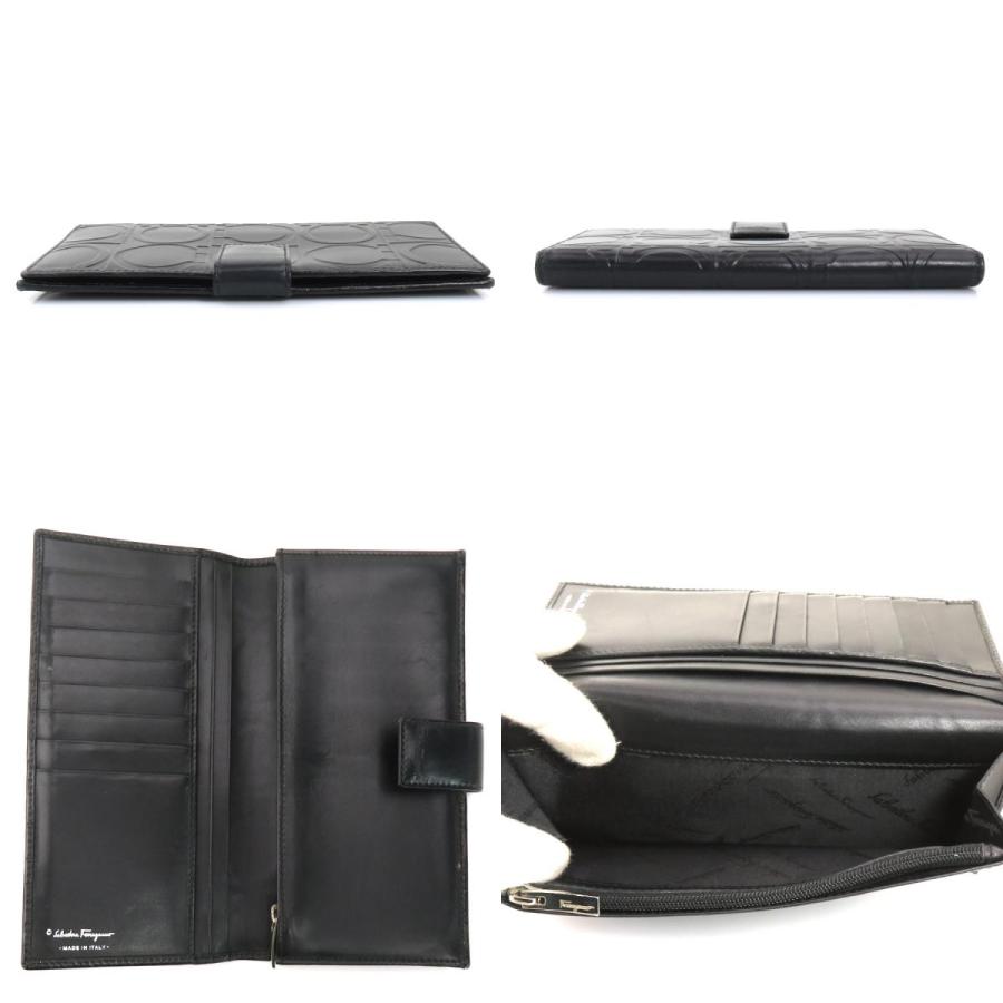 サルヴァトーレフェラガモ Salvatore Ferragamo 二つ折り長財布