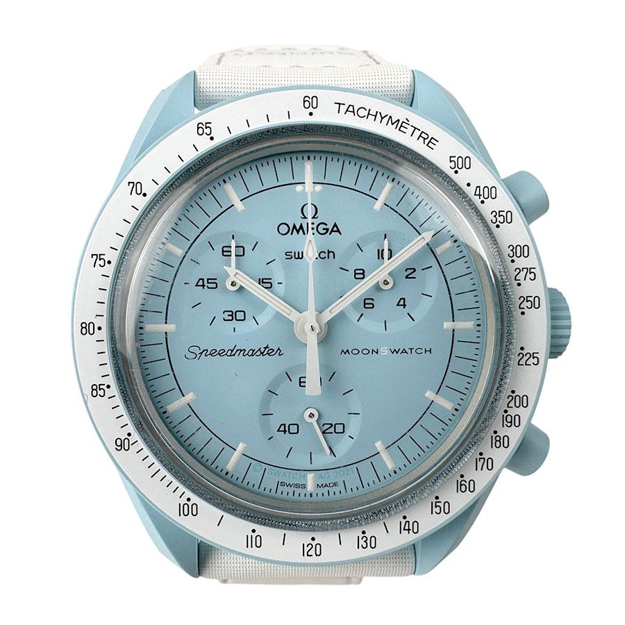 スウォッチ 腕時計 SWATCH x OMEGA ミッション トゥ ウラヌス/バイオ 