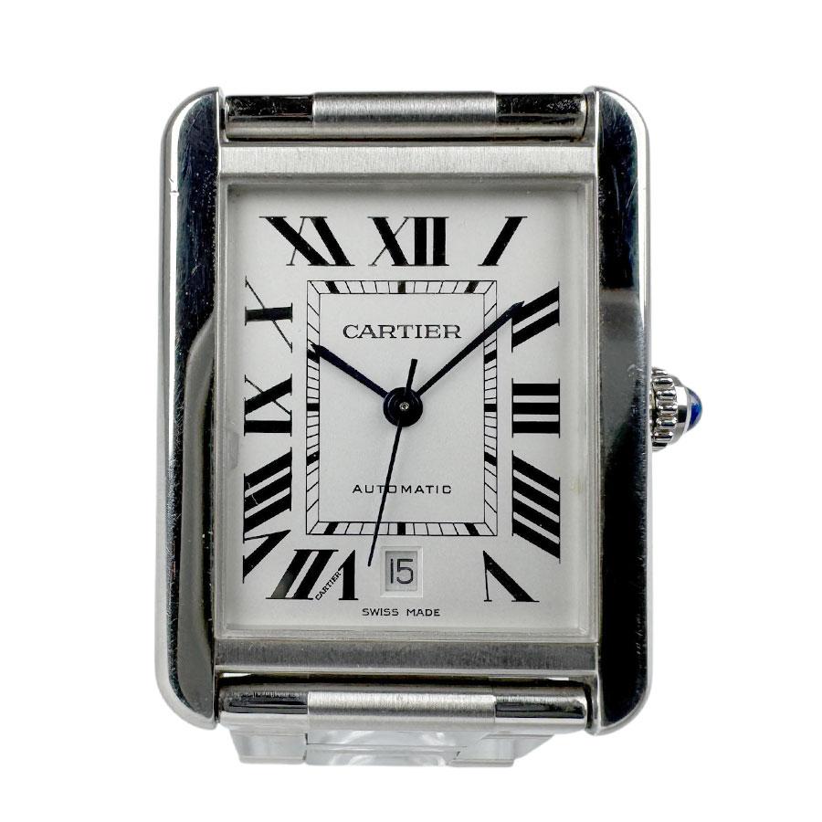 Cartier カルティエ CARTIER 腕時計 タンクソロ XL ステンレス