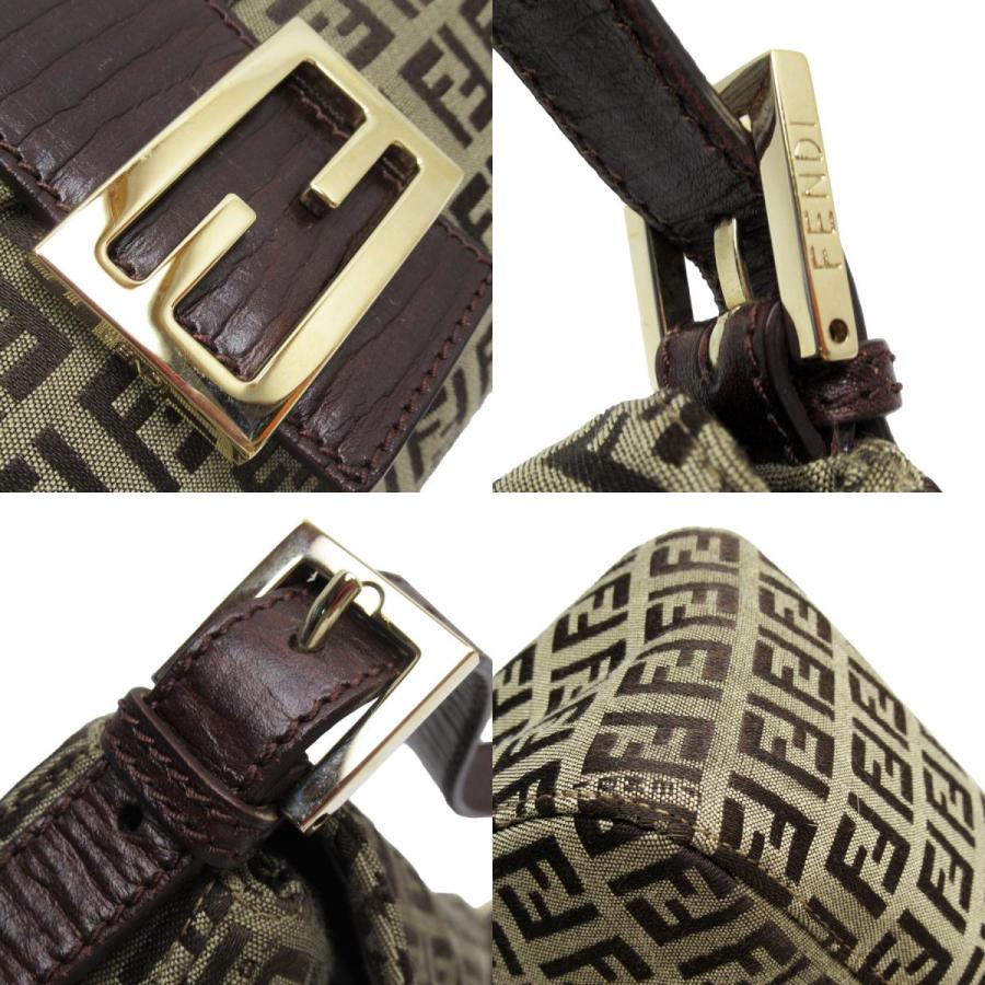 FENDI（フェンディ） ショルダーバッグ ズッキーノ キャンバス/レザー