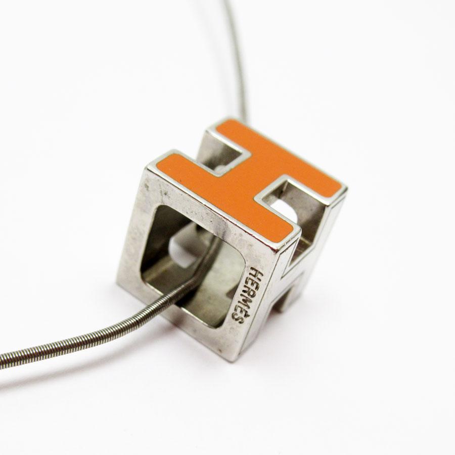 HERMES（エルメス） ネックレス Hキューブ カージュドアッシュ メタル