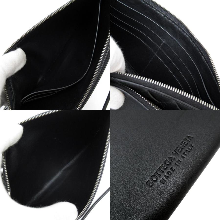 外観超美品✨ ボッテガヴェネタ ショルダーバッグ イントレチャート 大容量 黒 BOTTEGA VENETA ボッテガヴェネタ ショルダーバッグ MINI LOOP