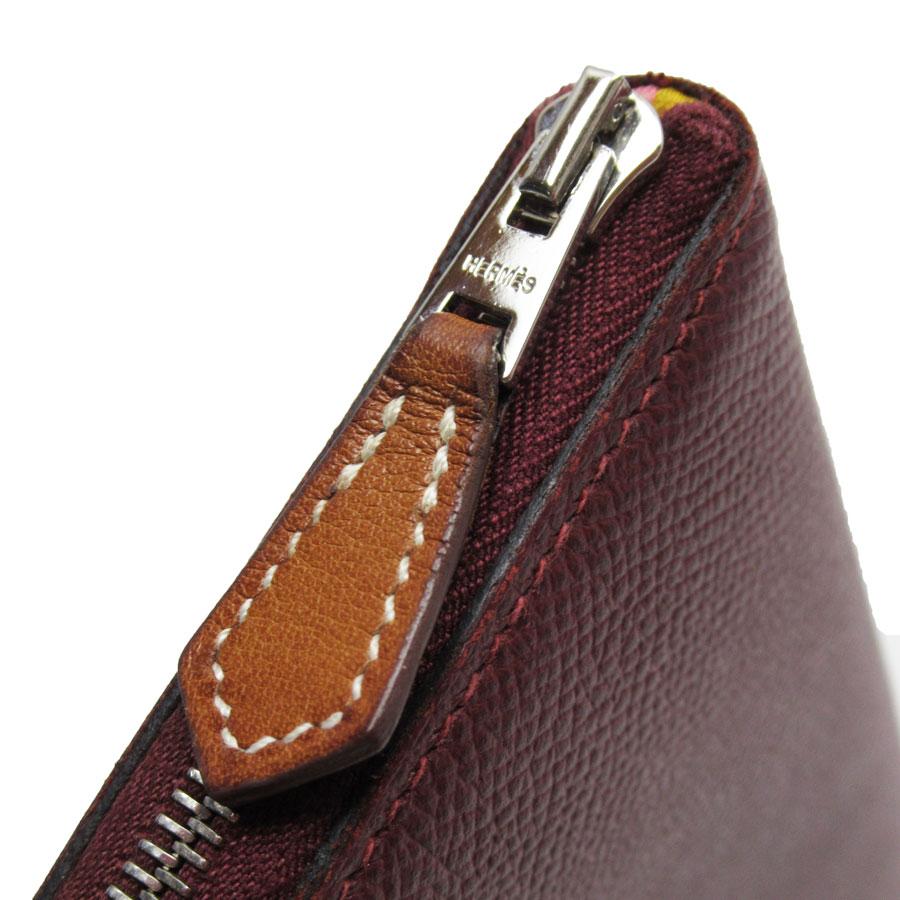 HERMES エルメス ラウンドファスナー長財布 アザップ ロング