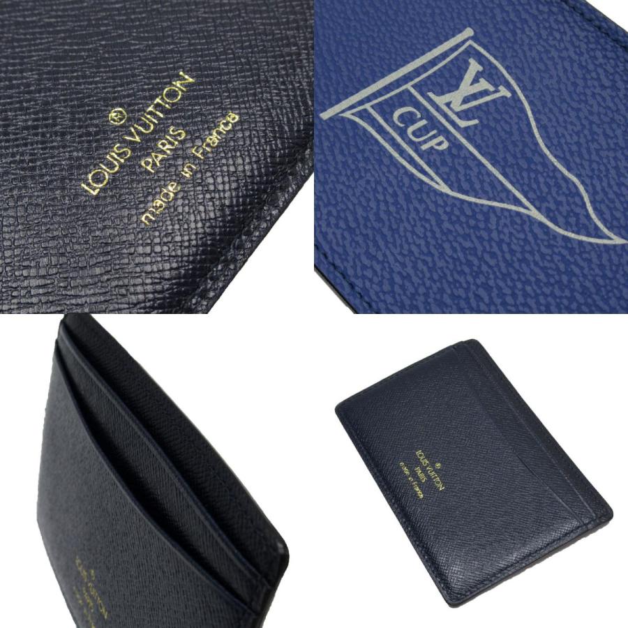 Louis Vuitton ネイビー ケース Louis Vuitton - Monogram Pocket Organizer Wallet (Navy Blue) – eluXive