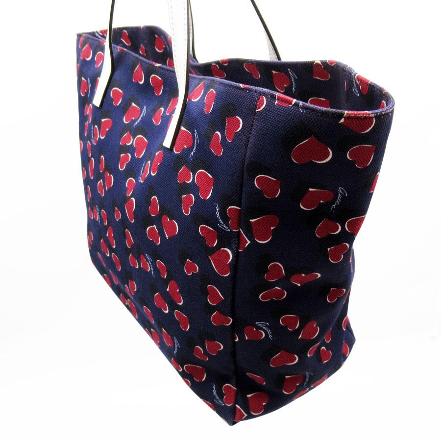 グッチ GUCCI ハートビート トートバッグ ハンドバッグ キャンバス