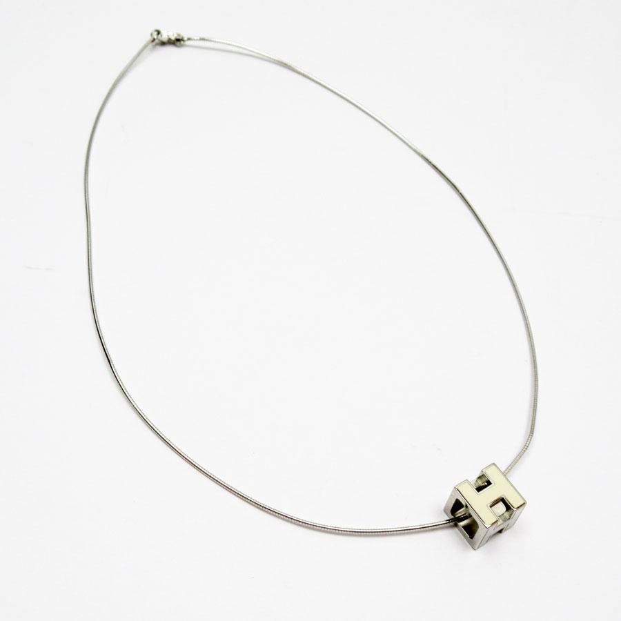 HERMES（エルメス） ネックレス Hキューブ カージュドアッシュ メタル