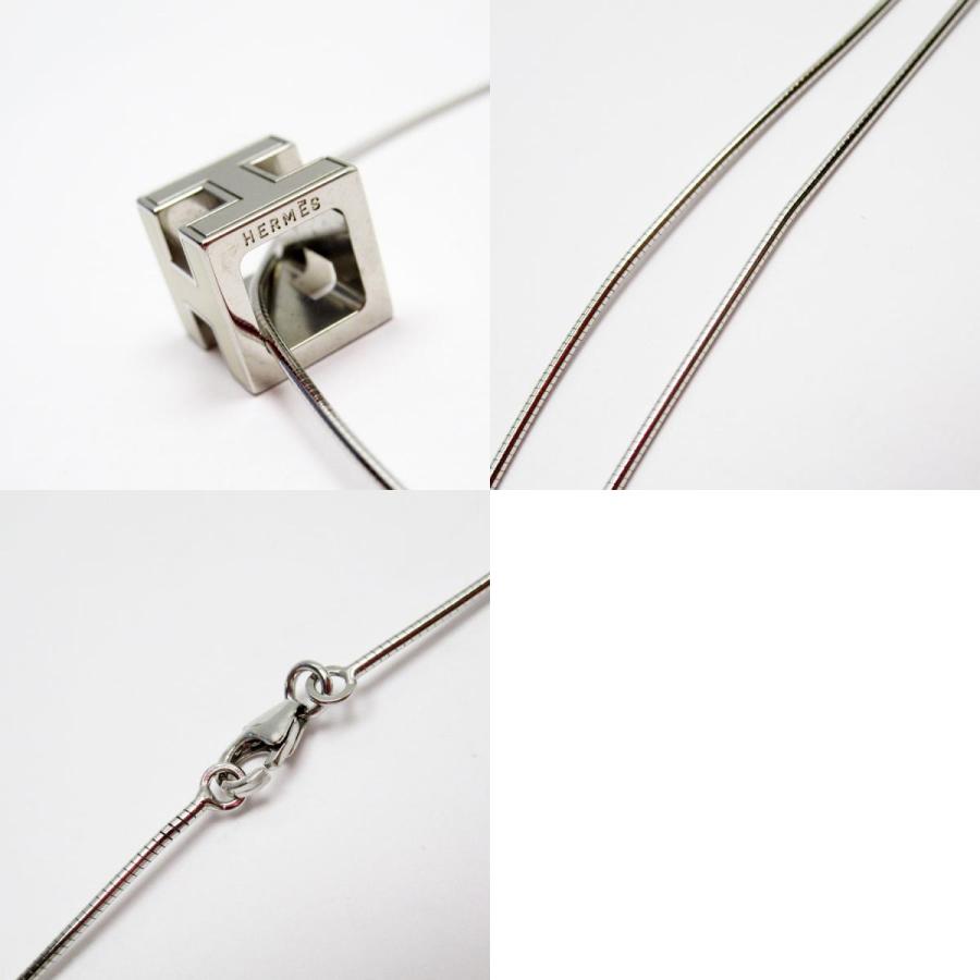 HERMES（エルメス） ネックレス Hキューブ カージュドアッシュ メタル