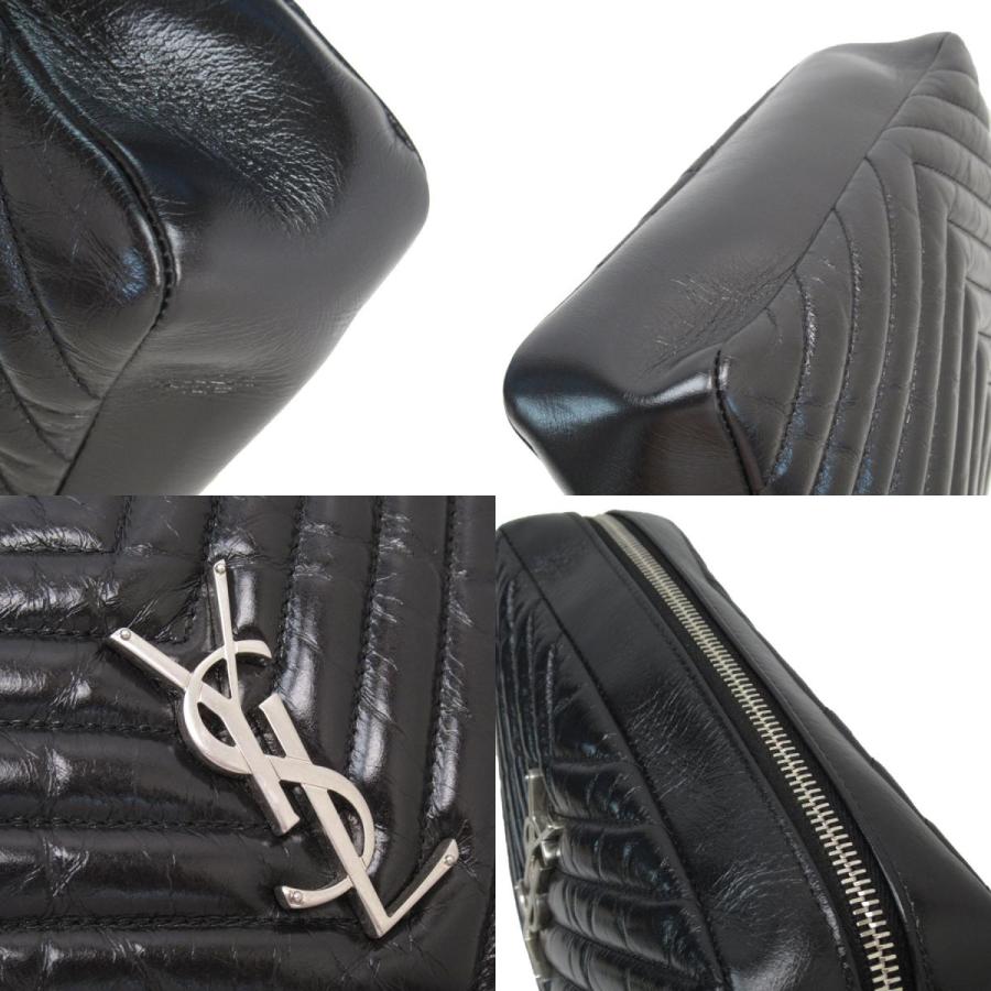 サンローラン SAINT LAURENT 斜め掛けショルダーバッグ ルー レザー
